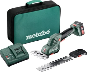 Metabo PowerMaxx SGS 12 Q Akku-Gras-/Strauchschere inkl. Tasche + Akku 2.0Ah