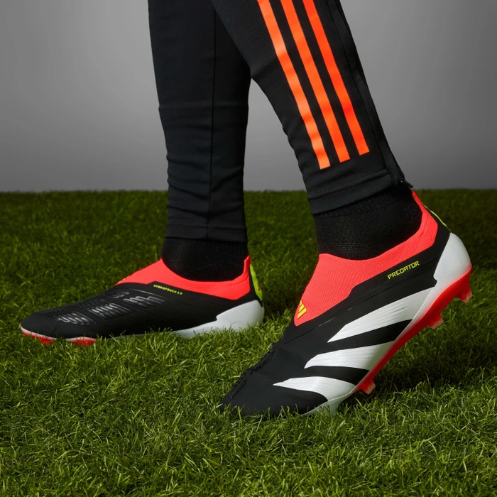 adidas Predator Elite Laceless FG core black/cloud white/solar red