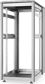 Digitus Professional Unique Serie Serverschrank 26HE, offenes Gestell, grau, 1000mm tief