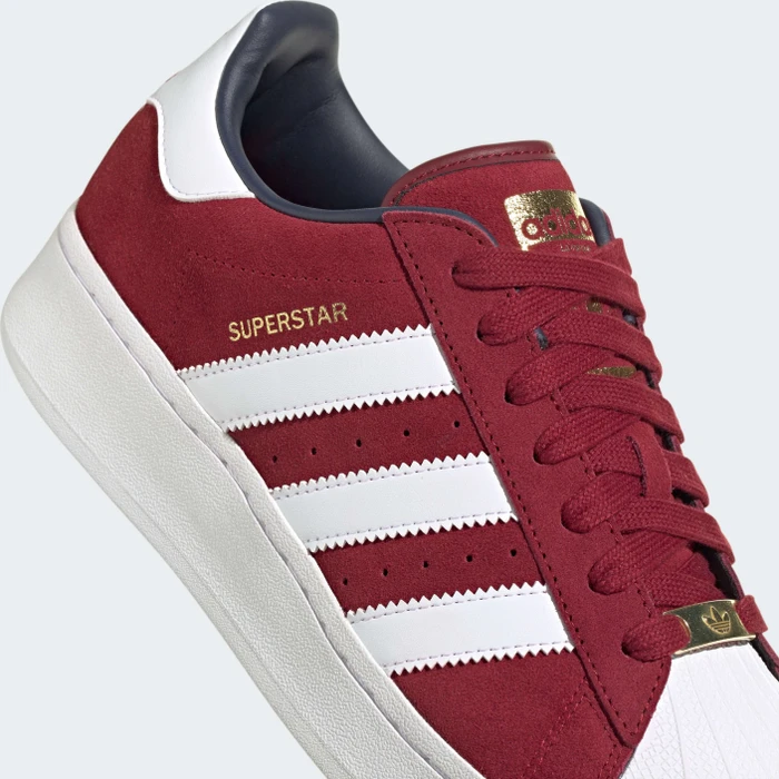 adidas Superstar XLG collegiate burgundy/cloud white/collegiate navy (Herren)