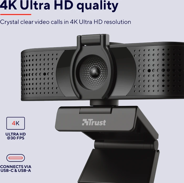Trust TW-350 4K Ultra HD Webcam