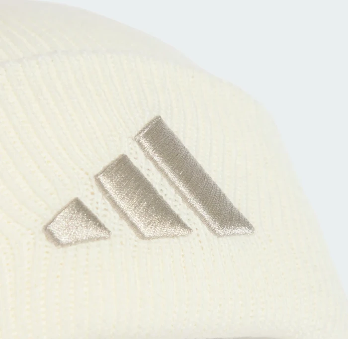 adidas New Logo Cuff Beanie cream white/beige