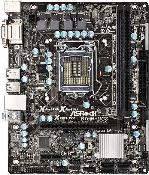 ASRock B75M-DGS (Intel 1155)