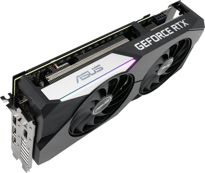 ASUS Dual GeForce RTX 3060 Ti OC V2 (LHR), DUAL-RTX3060TI-O8G-V2, 8GB GDDR6, 2x HDMI, 3x DP