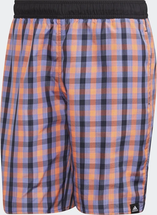 adidas Classic-Length Check Badeshorts legend ink/black (Herren)