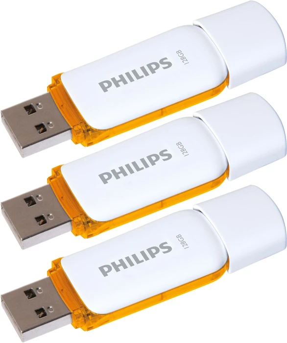 Philips Snow Edition 128GB, USB-A, USB 2.0, 3er-Pack