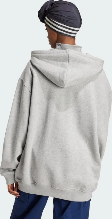 adidas Essentials Loose French Terry Hoodie medium grey heather (Damen)