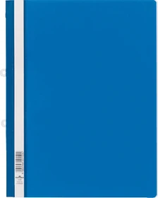 Durable Sichthefter opak, A4+, mittelblau/transparent