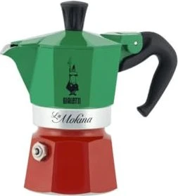 Bialetti La Mokina Italia Espressokanne halbe Tasse Italia