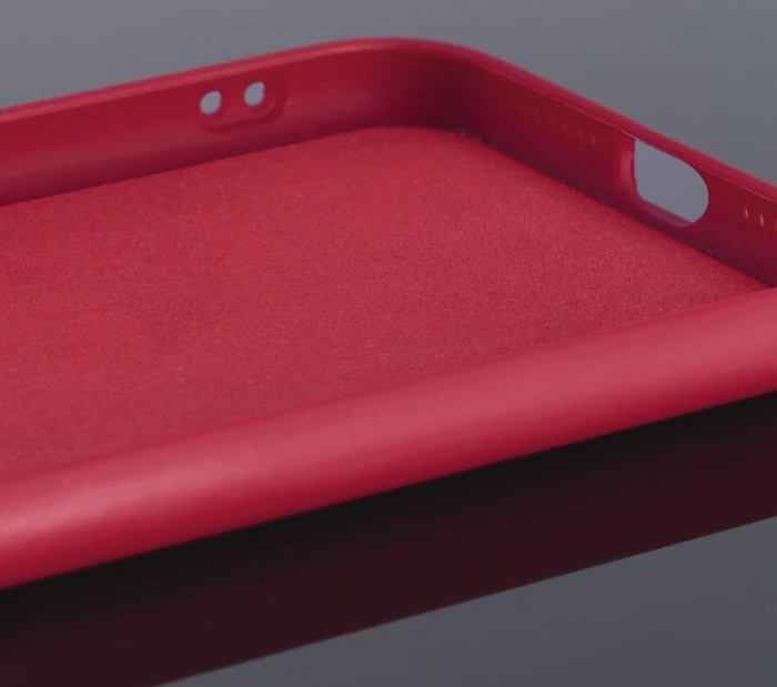 Hama Cover Finest Feel für Apple iPhone 12 Mini rot