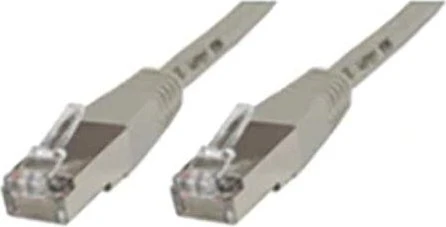 MicroConnect Patchkabel, Cat6, F/UTP, RJ-45/RJ-45, 0.25m, grau