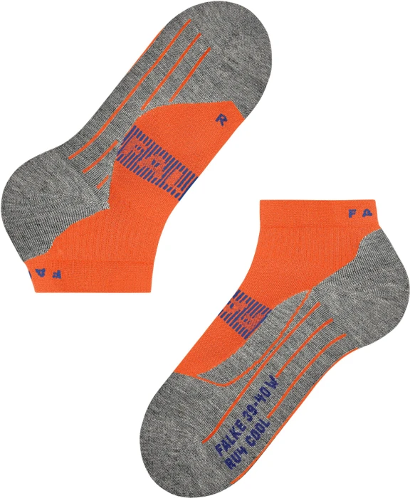 Falke RU4 Endurance Cool Short Laufsocken orange ray (Herren)