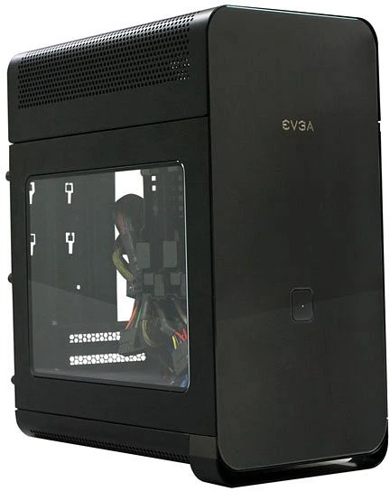 EVGA Hadron Hydro, Acrylfenster, Mini-ITX, 500W ATX 2.3