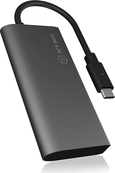 RaidSonic Icy Box IB-HUB1428-C31 USB-Hub, 2x USB-C 3.1, 2x USB-A 3.1, USB-C 3.1 [Stecker]