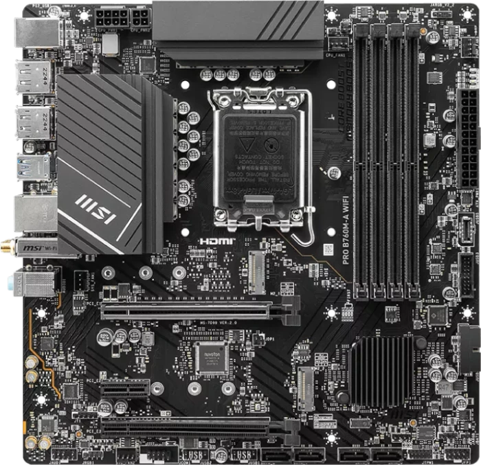 MSI PRO B760M-A WIFI (Intel 1700)