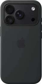 Apple Silikon Case mit MagSafe für iPhone 18 Pro schwarz