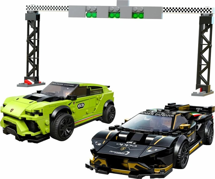 LEGO Speed Champions - Lamborghini Urus ST-X & Lamborghini Huracán Super Trofeo EVO
