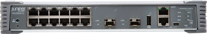 Juniper EX2300-C Desktop Gigabit Managed Switch, 12x RJ-45, 2x SFP+