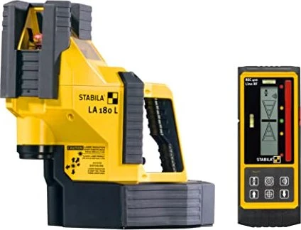 Stabila LA 180 L Batterie-Kreuzlaser inkl. Koffer + Zubehör