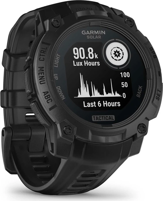 Garmin Instinct 3 Solar Tactical Edition 45mm schwarz