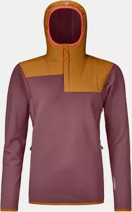Ortovox Fleece Plus Anorak mountain rose (Damen)