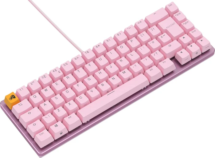 Glorious GMMK 2 Compact, 65%, rosa, LEDs RGB, Glorious Fox Linear, USB, UK