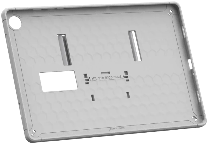 UAG Scout Healthcare Series Schutzhülle für Samsung Galaxy Tab A9+, weiß, grau