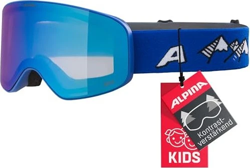 Alpina Fernie Q-Lite royal-blue matt/mirror blue-blue (Junior)