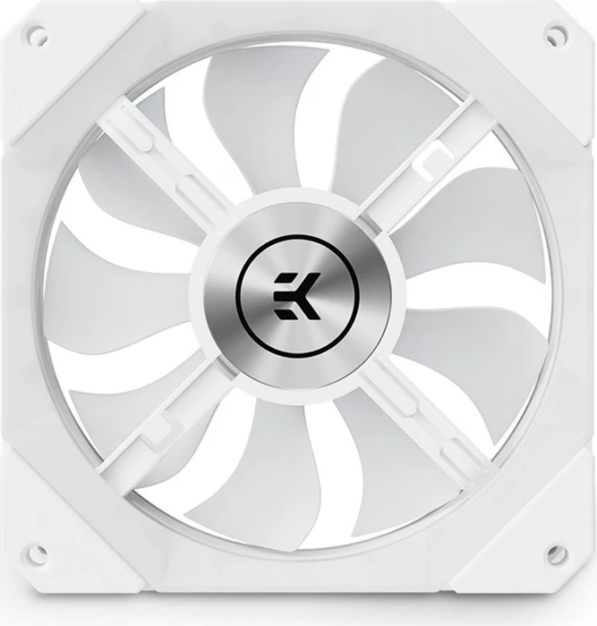 EK Water Blocks EK-Quantum Impulse 120 D-RGB White, 400-1800rpm, LED-Steuerung, 120mm