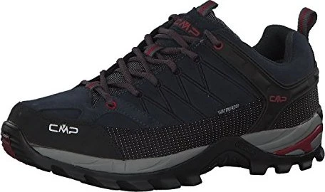 CMP Rigel Low WP Suede asphalt/red syrah (Herren)