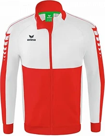 Erima Six Wings Worker Trainingsjacke rot/weiß