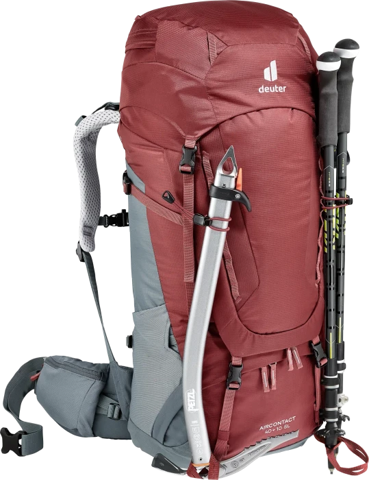 Deuter Aircontact 40+10 SL Modell 2021 redwood/teal (Damen)