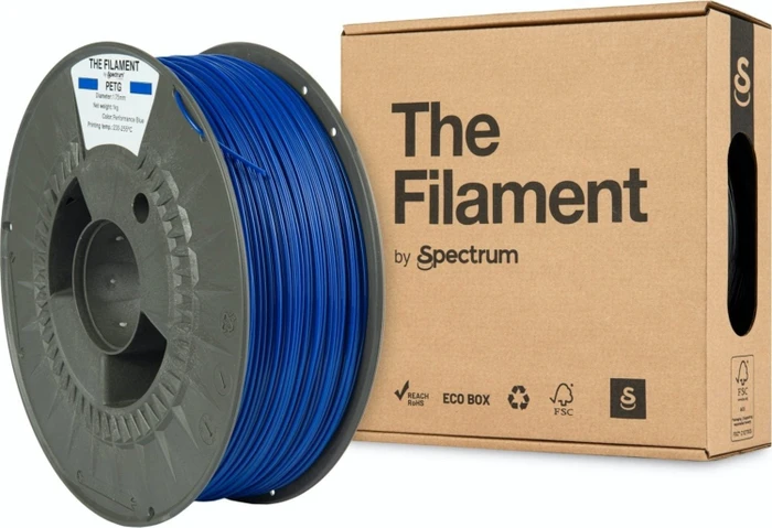 Spectrum PETG, blau, Spule, 1.75mm, 1.00kg