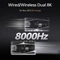 ATK Blazing Sky Ghost Ultimate+ 8K Hollow Carbon Fiber Wireless, rot, USB/Bluetooth Vorschaubild
