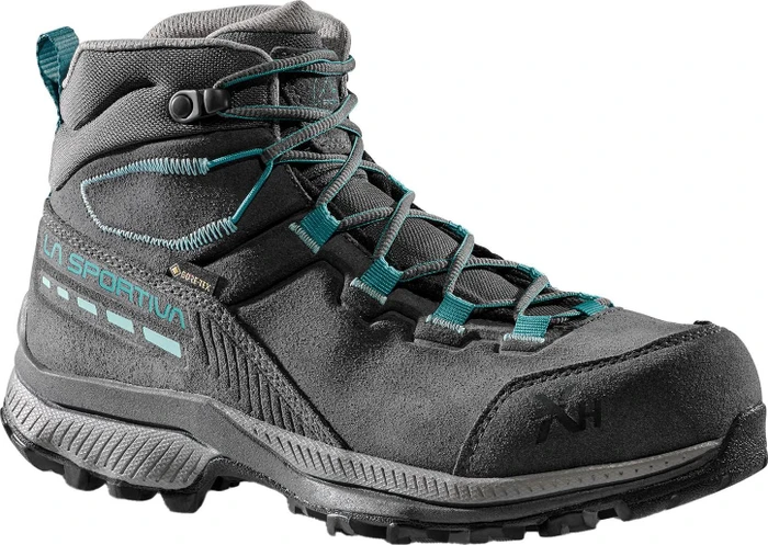 La Sportiva TX Hike Mid Leather GTX carbon/lagoon (Damen)