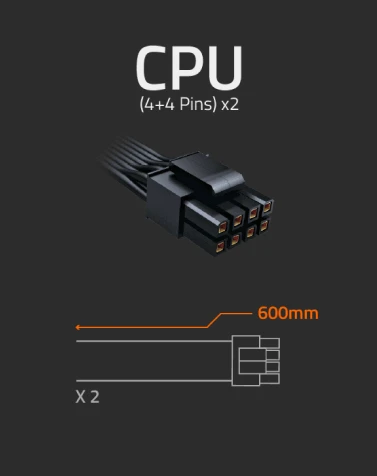 GIGABYTE UD1000GM 1000W, ATX 2.31