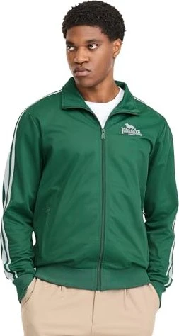 Lonsdale Hoylake Trainingsjacke grün/weiß (Herren)
