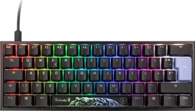 Ducky One 2 Pro Mini, PBT, schwarz, LEDs RGB, Kailh Box BROWN, USB, DE (DKON2061ST-KDEPDAZTK2)