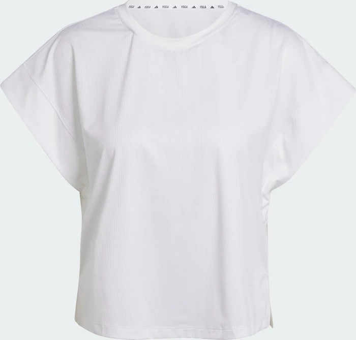 adidas Studio Funktionsshirt kurzarm white/grey two (Damen)