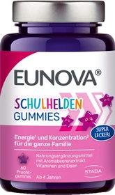 Stada Eunova Schulhelden Gummies, 60 Stück