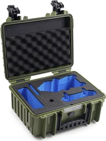 B&W International Drone Case Typ 3000 PP.117 für DJI Air 3 bronze grün