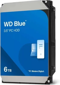 Western Digital WD Blue 6TB, 512e / 3.5" / SATA 6Gb/s