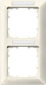 Siemens DELTA line Rahmen 2-Fach, 151x80mm, elektroweiß