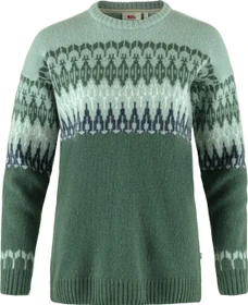 Fjällräven Övik Path Strickpullover deep patina/misty green (Damen)