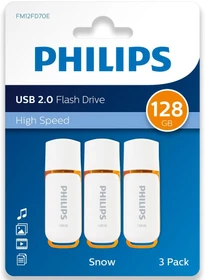 Philips Snow Edition 128GB, USB-A, USB 2.0, 3er-Pack