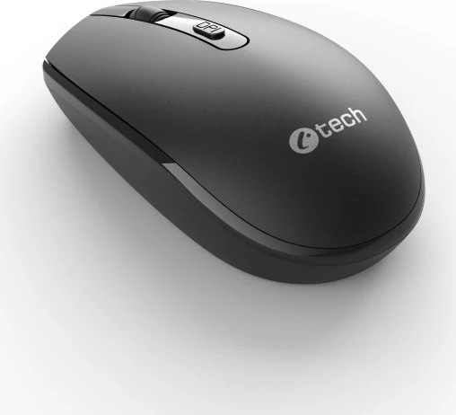C-Tech WLM-15 Silent Wireless Dual-Mode Mouse schwarz, USB/Bluetooth