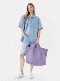 Tommy Hilfiger Canvas Logo Tote Shopper ophelia purple