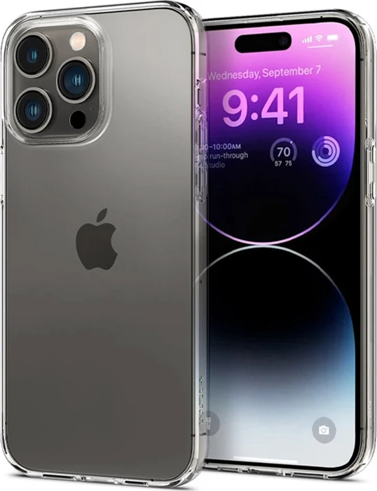 Spigen Liquid Crystal für Apple iPhone 14 Pro Crystal Clear