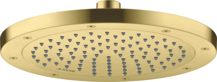 Hansgrohe Axor ShowerSolutions Kopfbrause 245 1jet brushed brass