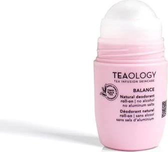 Teaology Yoga Care Hand & Body Balance Natural Deodorant Roll On, 40ml